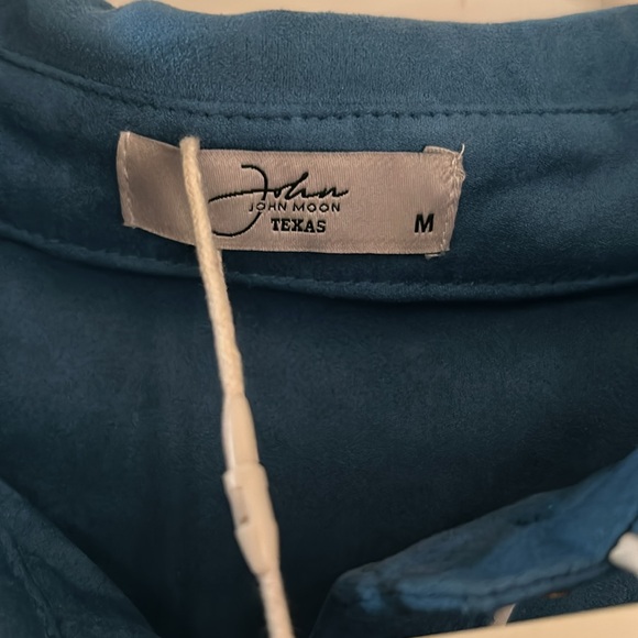 NWT John Moon Western Long Sleeved Button Down - Picture 11 of 13